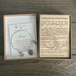 Earth Angel Bangle Bracelet for friend